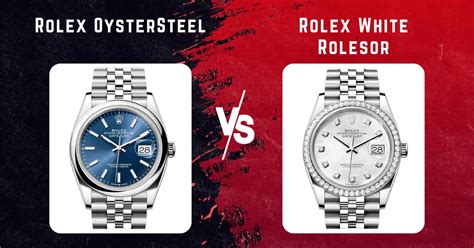 oyster steel rolex|rolesor vs oystersteel.